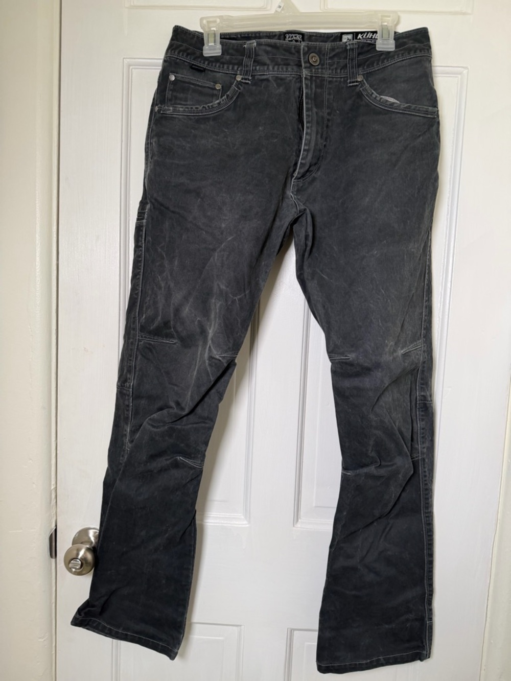 Kuhl Men's Faded Black Straight Jeans